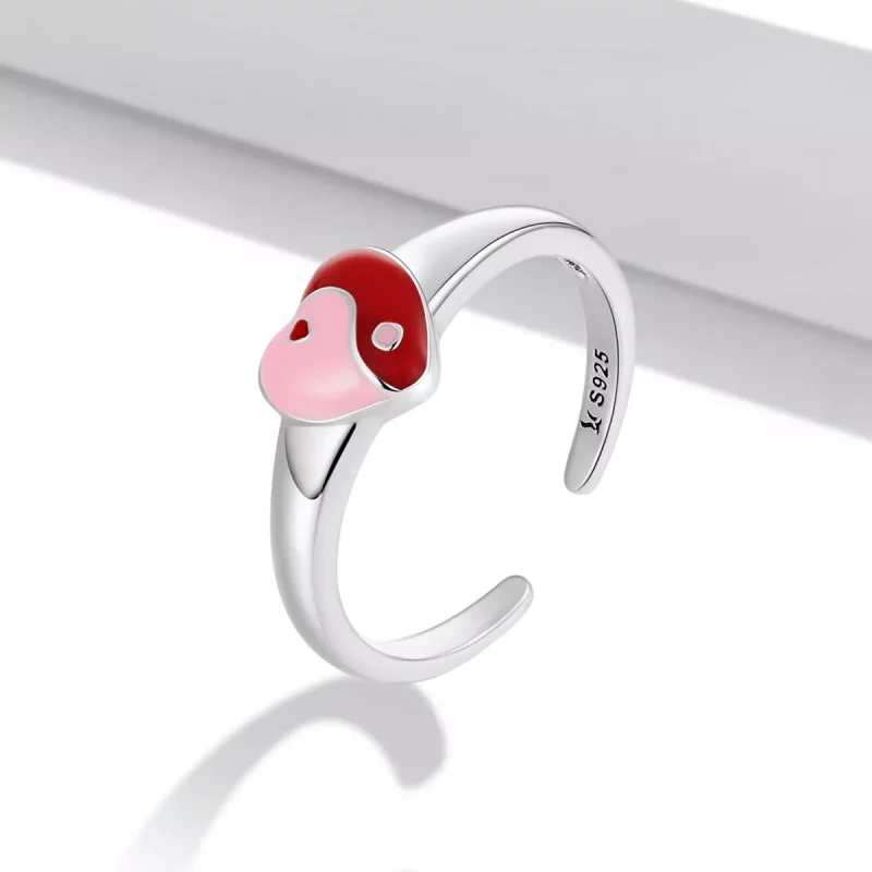 (afbeelding voor) Pandora Style Love Gossip Kaart Open Ring - SCR786 - Bekijken 2
