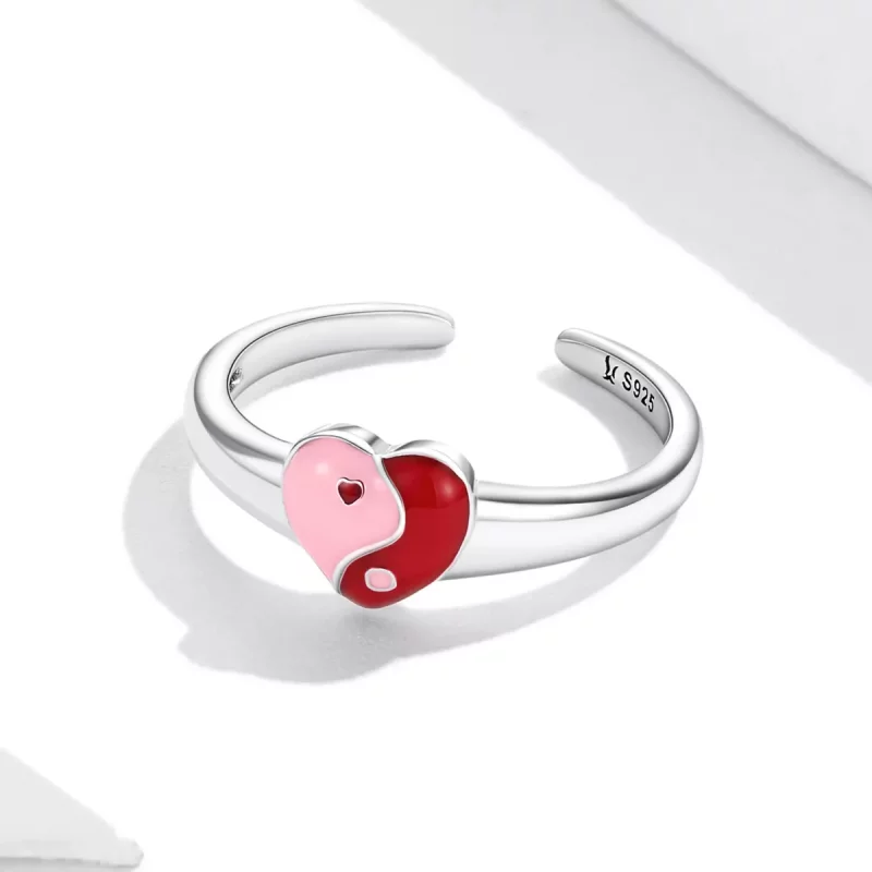 (afbeelding voor) Pandora Style Love Gossip Kaart Open Ring - SCR786 - Bekijken 3