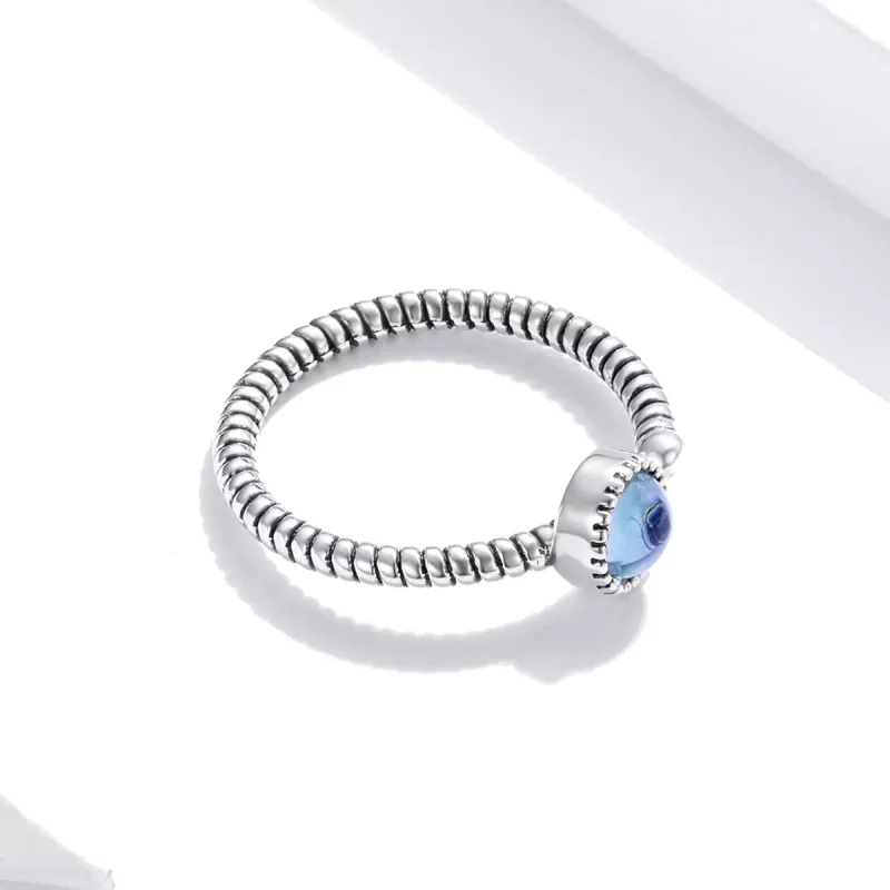 (afbeelding voor) Pandora Style maanlicht minnaar Open Ring - SCR698 - Bekijken 4