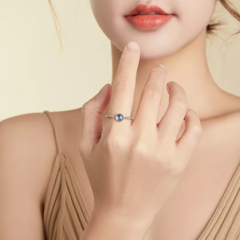 (afbeelding voor) Pandora Style maanlicht minnaar Open Ring - SCR698 - Bekijken 7