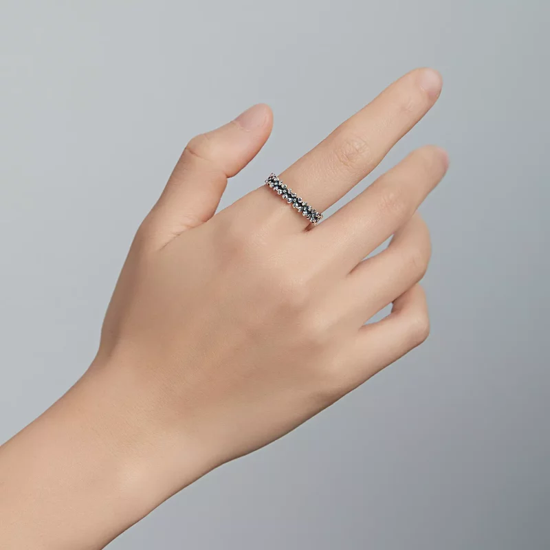 (afbeelding voor) Pandora Style Madeliefjesketting Ring - SCR724 - Bekijken 7