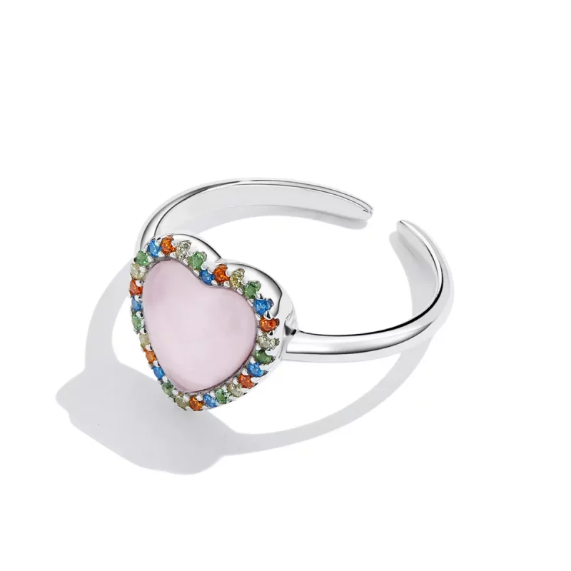 (afbeelding voor) Pandora Style Meisje Liefde Open Ring - SCR803 - Bekijken 4