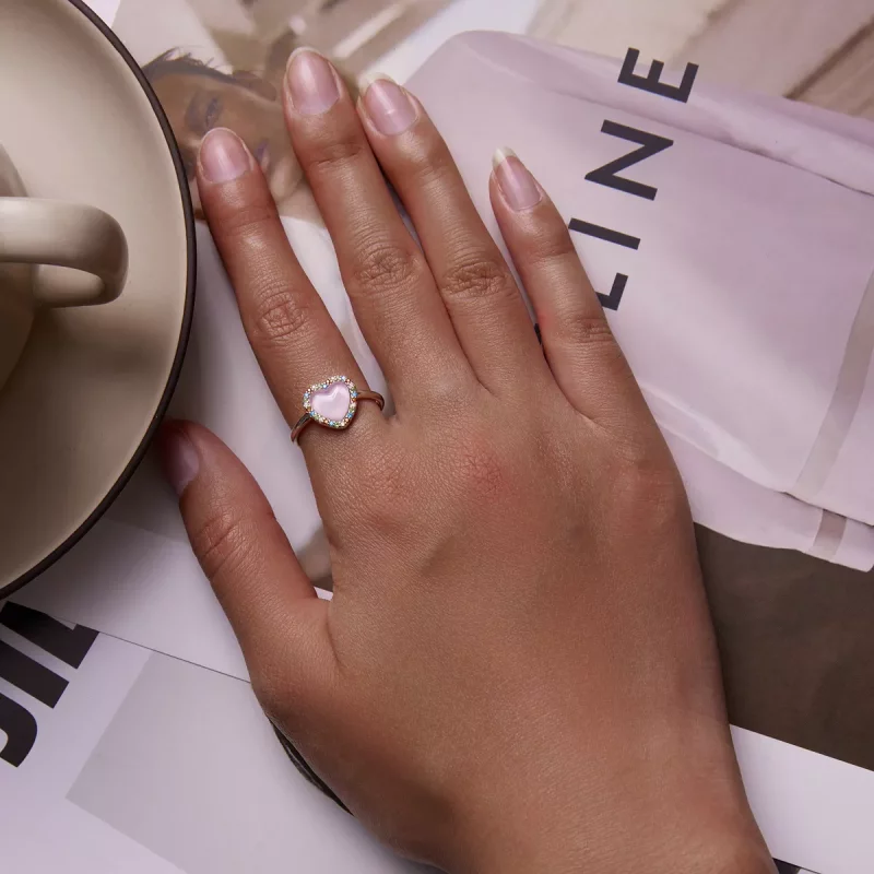 (afbeelding voor) Pandora Style Meisje Liefde Open Ring - SCR803 - Bekijken 5