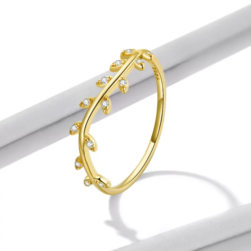 (afbeelding voor) Pandora Style Mooie bladeren Ring - BSR210 - Bekijken 2