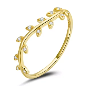(afbeelding voor) Pandora Style Mooie bladeren Ring - BSR210