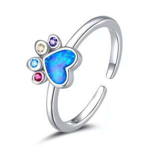 Pandora Style Mooie poot Open Ring - BSR172 (afbeelding voor) Pandora Style Mooie poot Open Ring - BSR172
