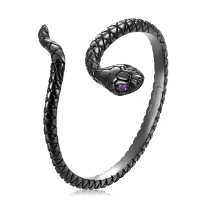 Pandora Style Mystieke Slang Open Ring - BSR236 (afbeelding voor) Pandora Style Mystieke Slang Open Ring - BSR236