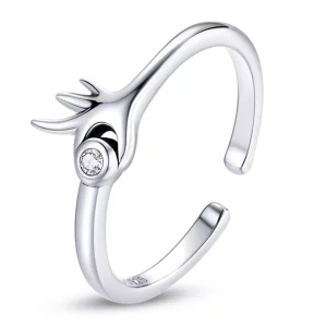Pandora Style OK Open Ring - BSR198 (afbeelding voor) Pandora Style OK Open Ring - BSR198