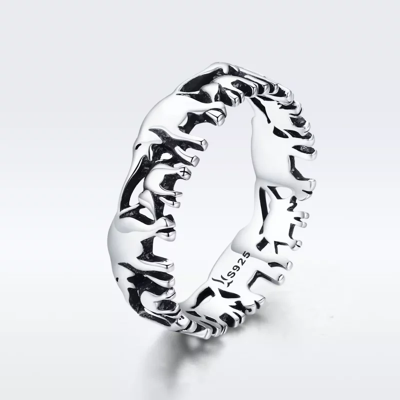 (afbeelding voor) Pandora Style Olifantenfamilie Ring - SCR344