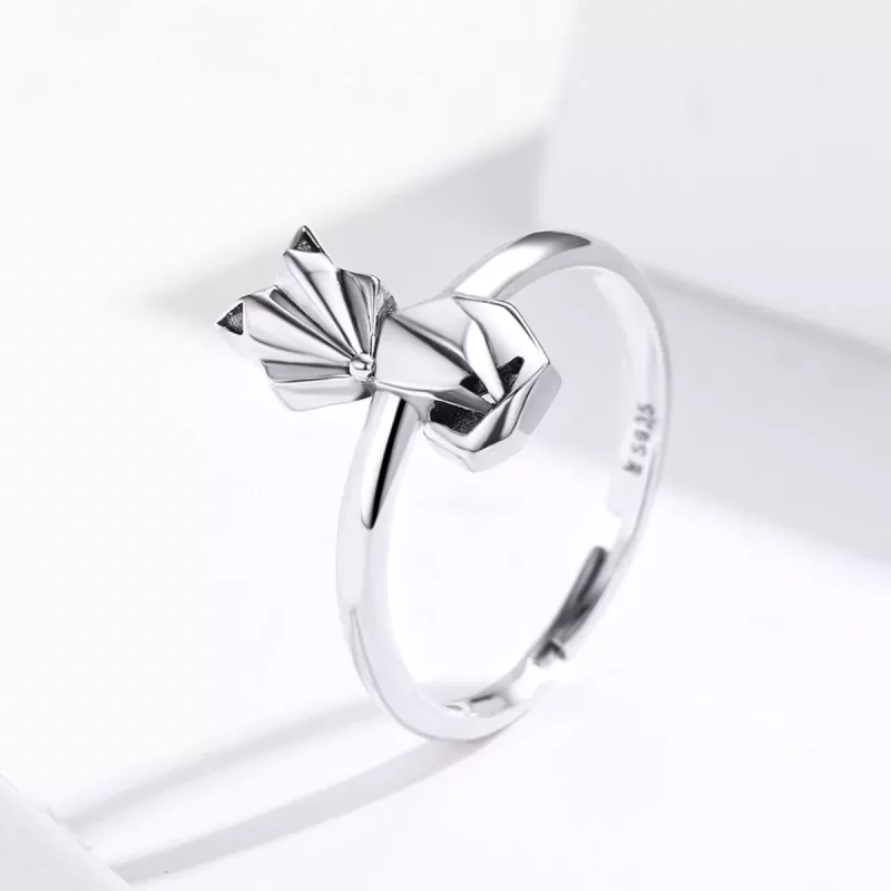 (afbeelding voor) Pandora Style Origami Vos Open Ring - SCR560 - Bekijken 3