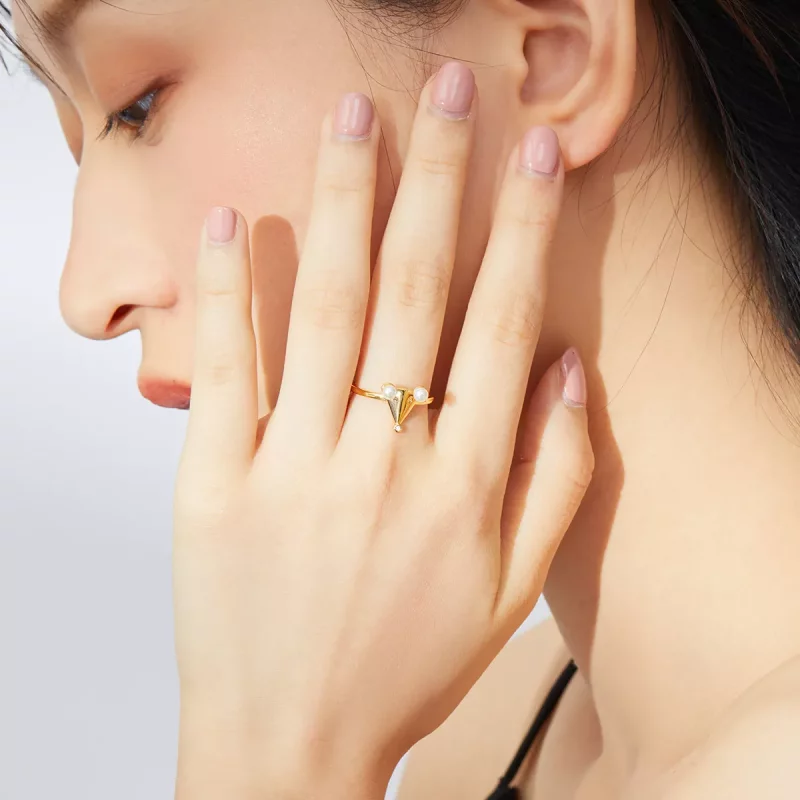 (afbeelding voor) Pandora Style Parelmuis Open Ring - BSR103 - Bekijken 7