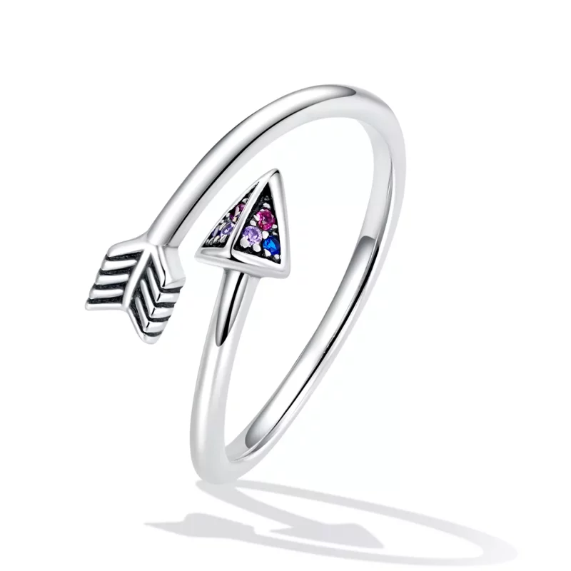 (afbeelding voor) Pandora Style Pijl van liefde Open Ring - SCR820 - Bekijken 2