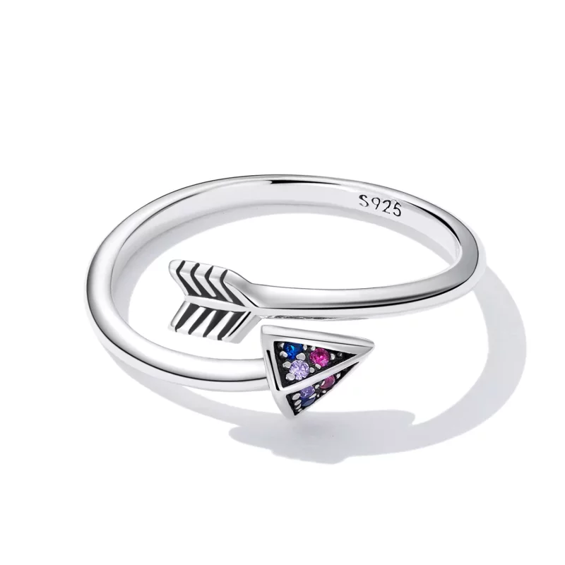 (afbeelding voor) Pandora Style Pijl van liefde Open Ring - SCR820 - Bekijken 3