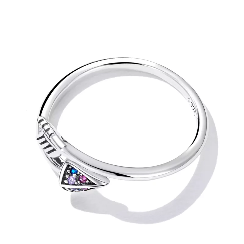 (afbeelding voor) Pandora Style Pijl van liefde Open Ring - SCR820 - Bekijken 4