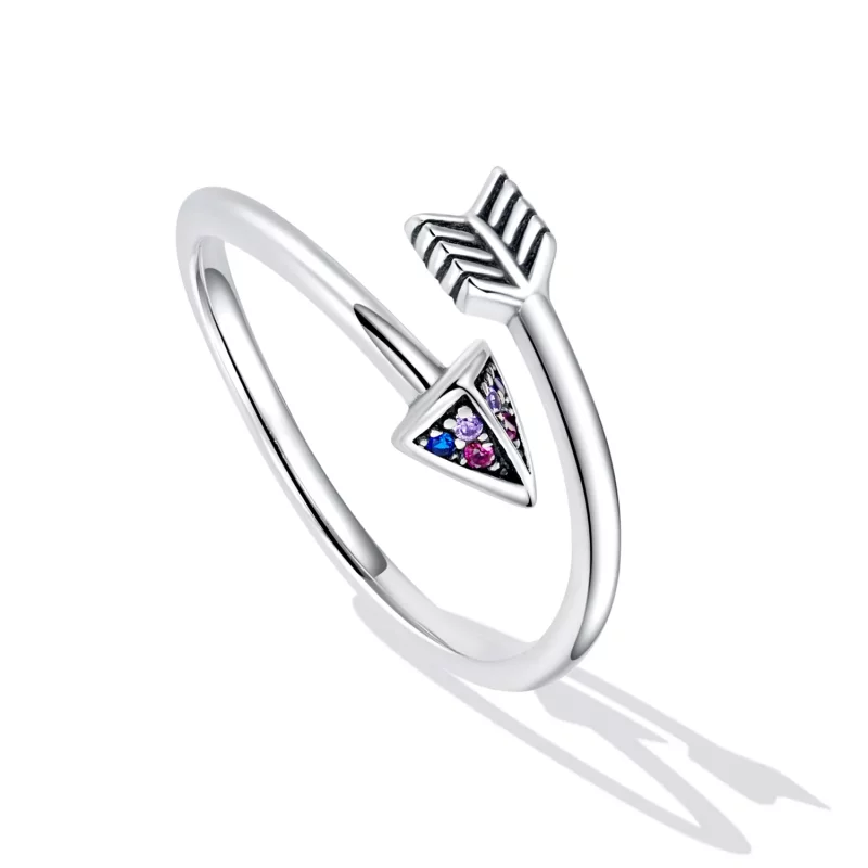 (afbeelding voor) Pandora Style Pijl van liefde Open Ring - SCR820 - Bekijken 5
