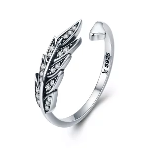 (afbeelding voor) Pandora Style Prachtige bladeren Open Ring - SCR313
