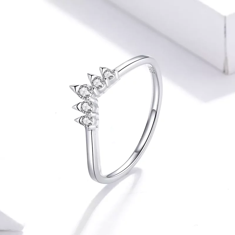 (afbeelding voor) Pandora Style Prinses Kroon Ring - SCR686 - Bekijken 2