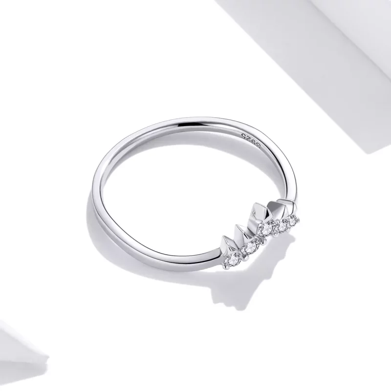 (afbeelding voor) Pandora Style Prinses Kroon Ring - SCR686 - Bekijken 3