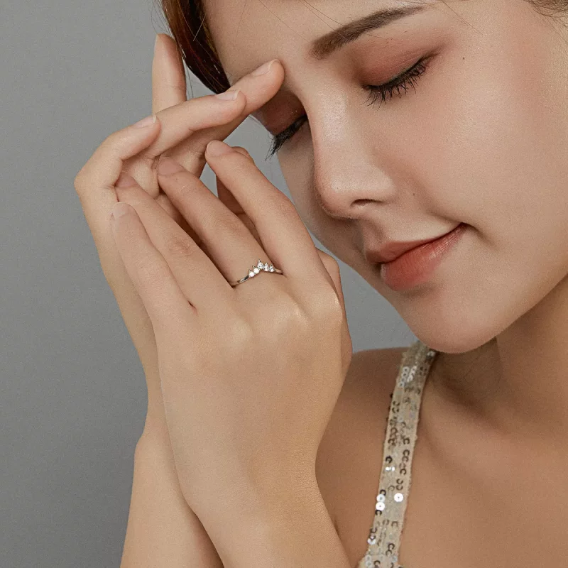 (afbeelding voor) Pandora Style Prinses Kroon Ring - SCR686 - Bekijken 5