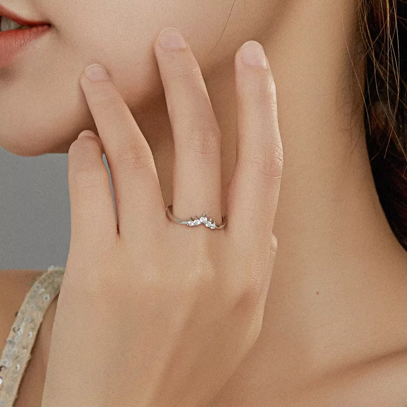 (afbeelding voor) Pandora Style Prinses Kroon Ring - SCR686 - Bekijken 7