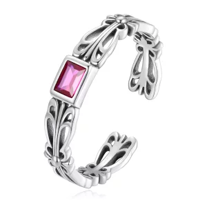Pandora Style Retro Patroon Open Ring - SCR880 (afbeelding voor) Pandora Style Retro Patroon Open Ring - SCR880