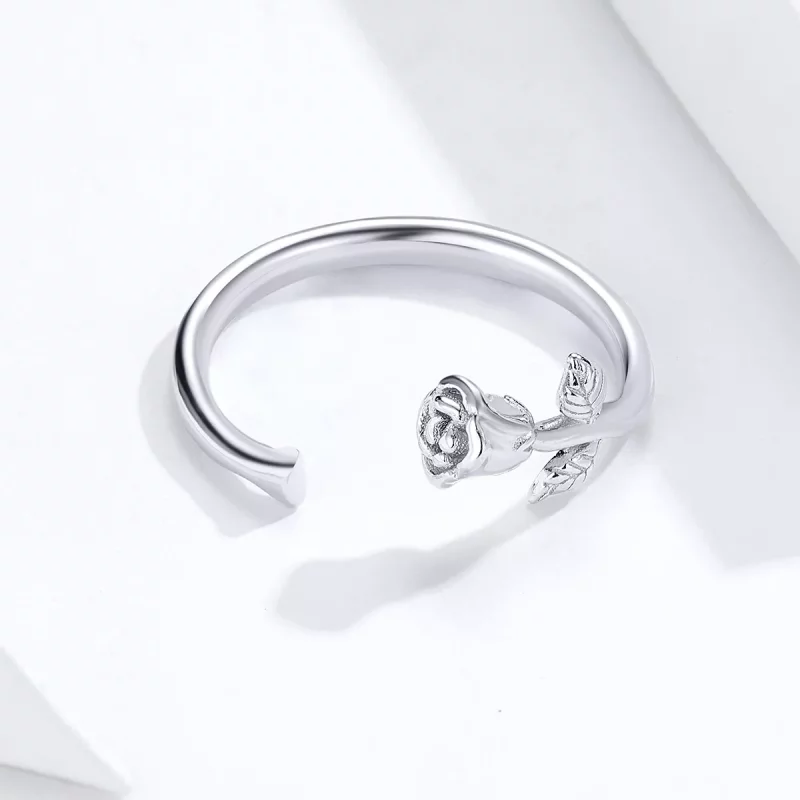 (afbeelding voor) Pandora Style Roos Open Ring - BSR065 - Bekijken 3