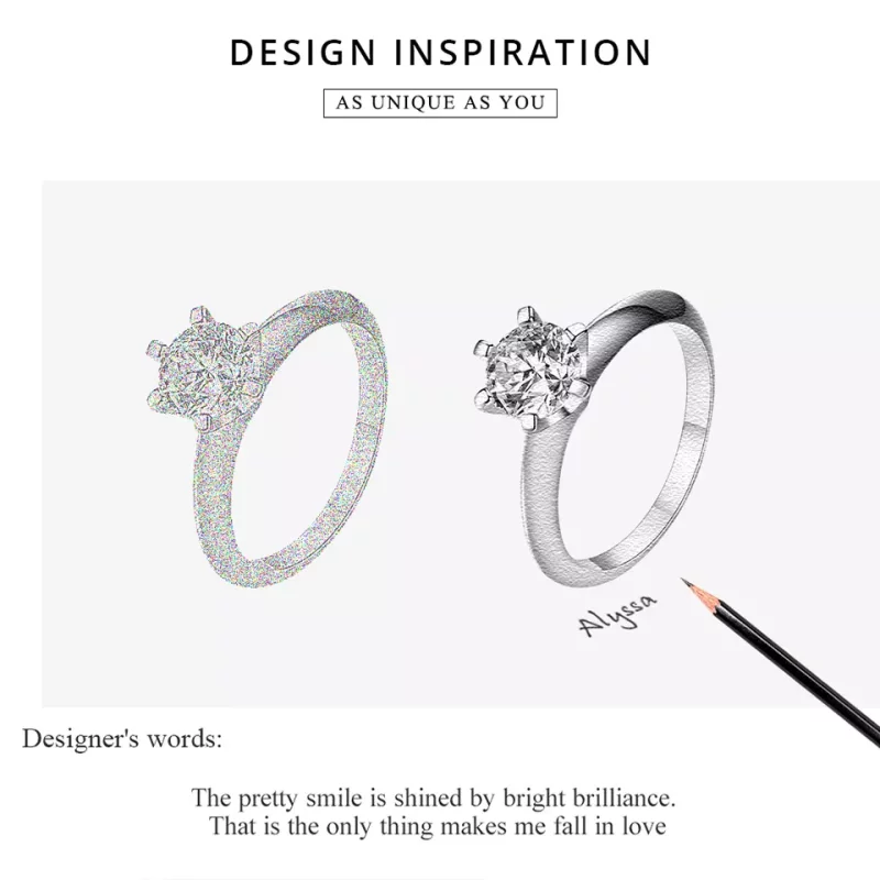 (afbeelding voor) Pandora Style Rose Alleen jij Ring - SCR525 - Bekijken 5
