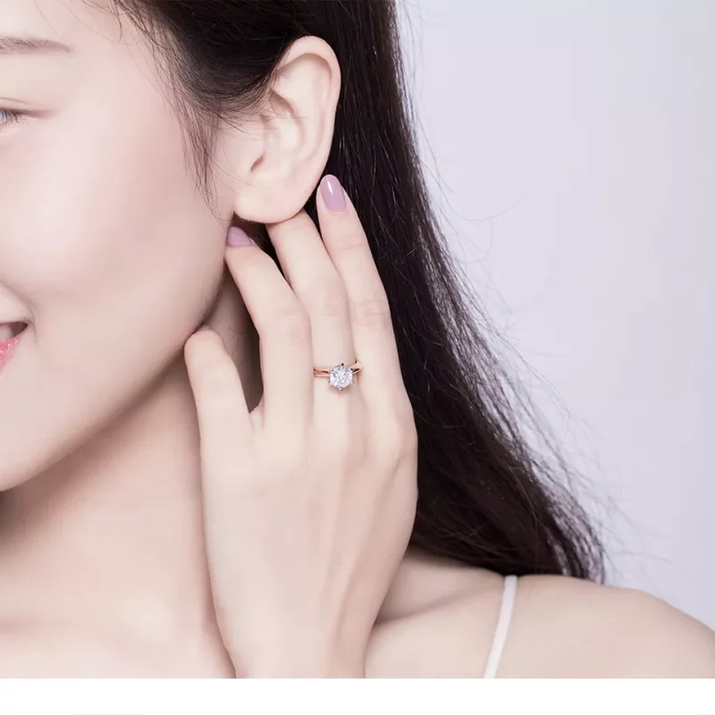 (afbeelding voor) Pandora Style Rose Alleen jij Ring - SCR525 - Bekijken 6