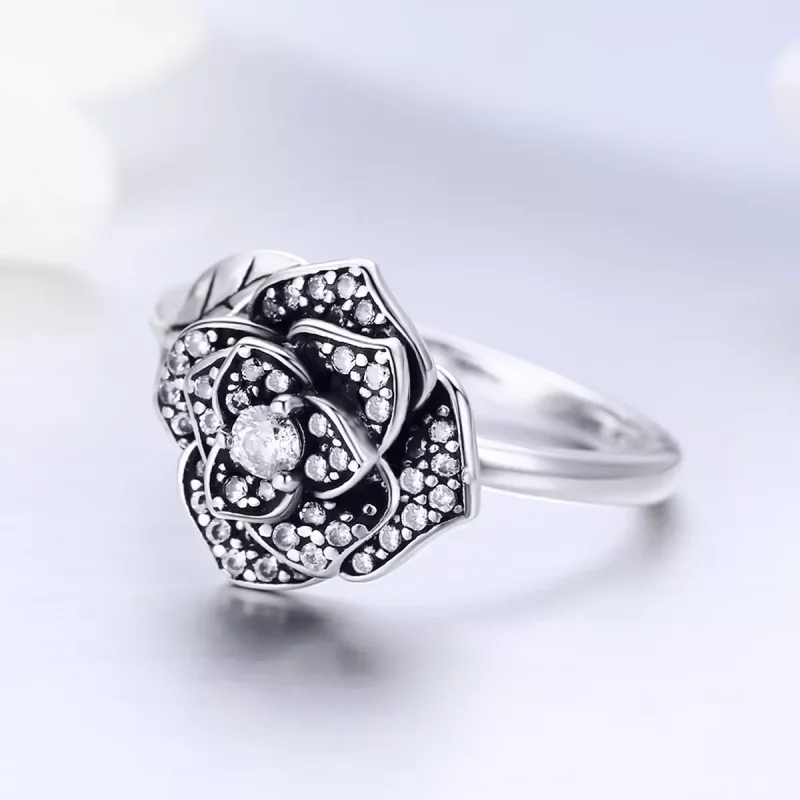(afbeelding voor) Pandora Style Rozenliefde Ring - SCR382 - Bekijken 3