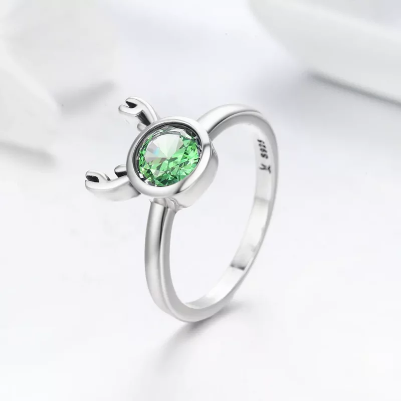 (afbeelding voor) Pandora Style Schattig gewei Ring - SCR244 - Bekijken 3
