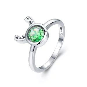 (afbeelding voor) Pandora Style Schattig gewei Ring - SCR244