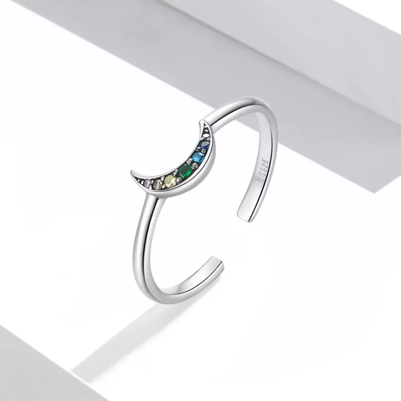 (afbeelding voor) Pandora Style Schijn de maan Open Ring - SCR778 - Bekijken 2