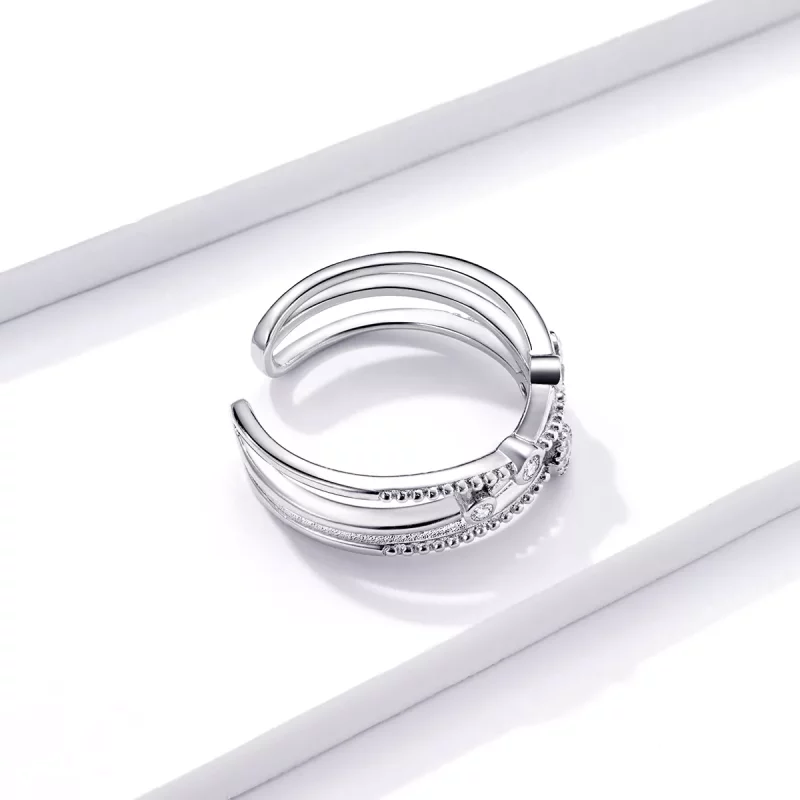 (afbeelding voor) Pandora Style Shine Ster Open Ring - BSR162 - Bekijken 3