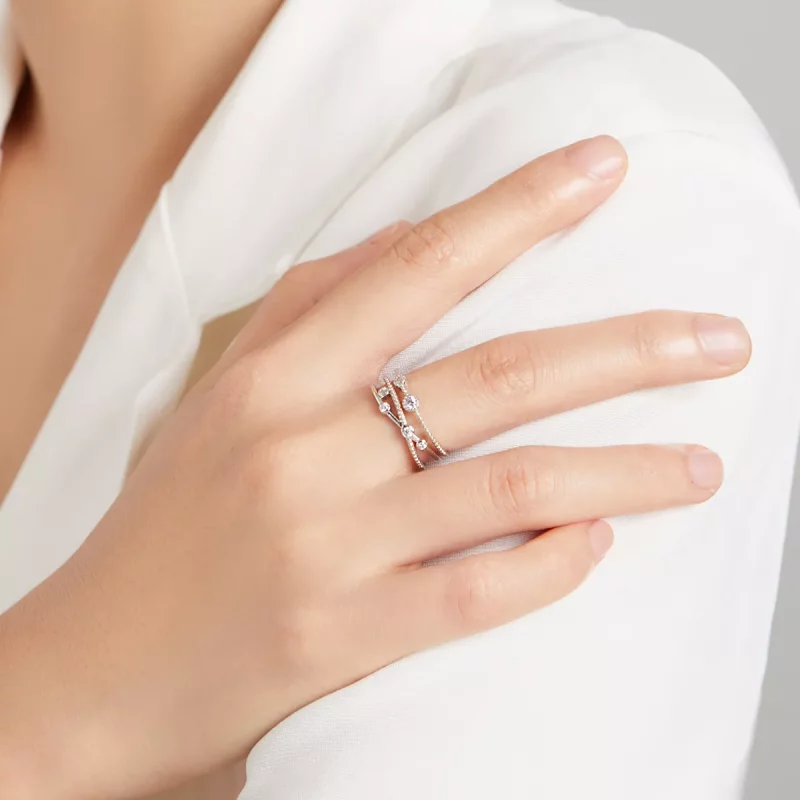 (afbeelding voor) Pandora Style Shine Ster Open Ring - BSR162 - Bekijken 8