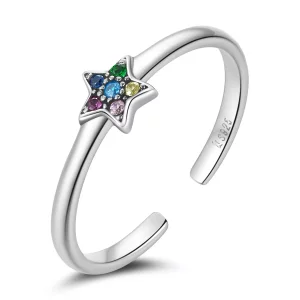 Pandora Style Shine Ster Open Ring - SCR777 (afbeelding voor) Pandora Style Shine Ster Open Ring - SCR777