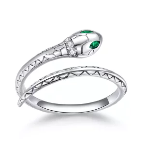 (afbeelding voor) Pandora Style Slang Open Ring - BSR169