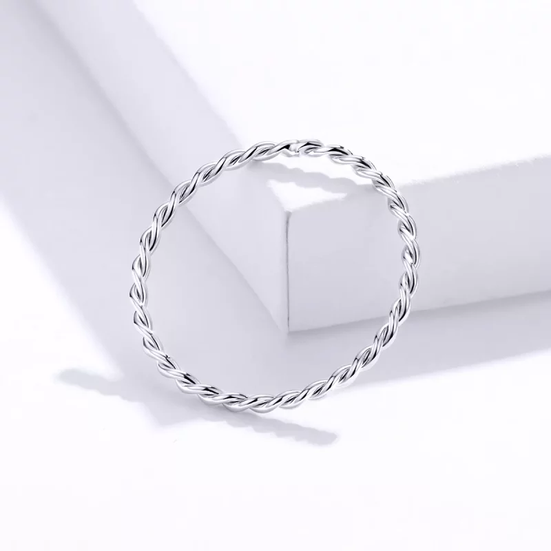 (afbeelding voor) Pandora Style Slank Ring - SCR640 - Bekijken 4