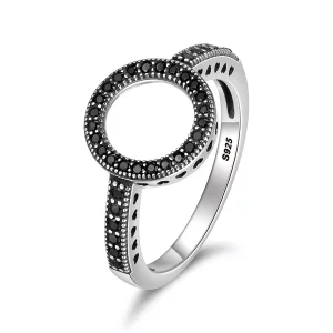 (afbeelding voor) Pandora Style Sprankelende Halo Ring - SCR112