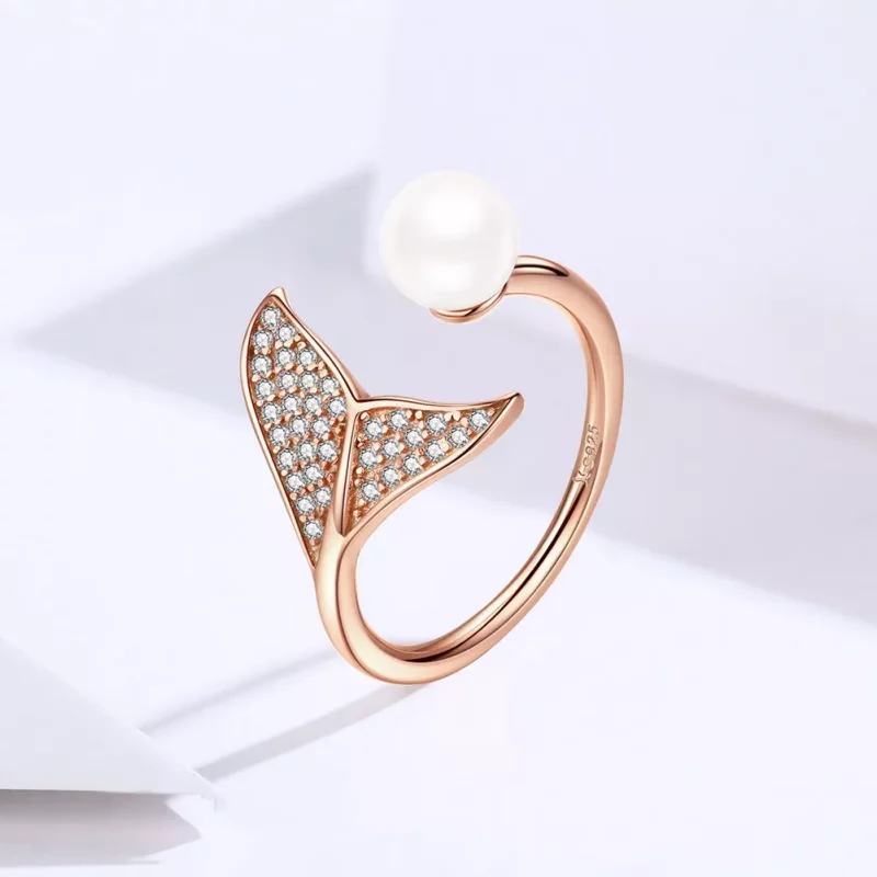 (afbeelding voor) Pandora Style Sprankelende zeemeermin Open Ring - SCR286 - Bekijken 2