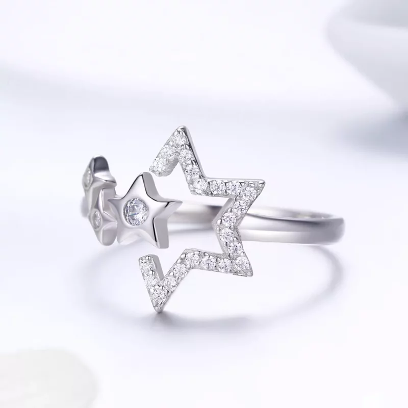 (afbeelding voor) Pandora Style Star's Wachten Ring - SCR452 - Bekijken 3