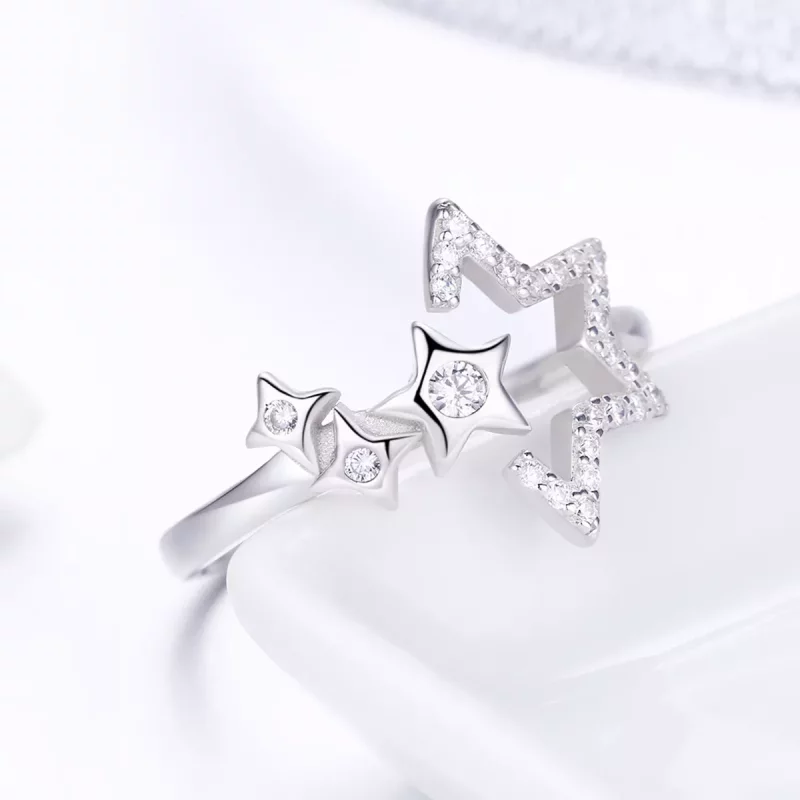 (afbeelding voor) Pandora Style Star's Wachten Ring - SCR452 - Bekijken 4