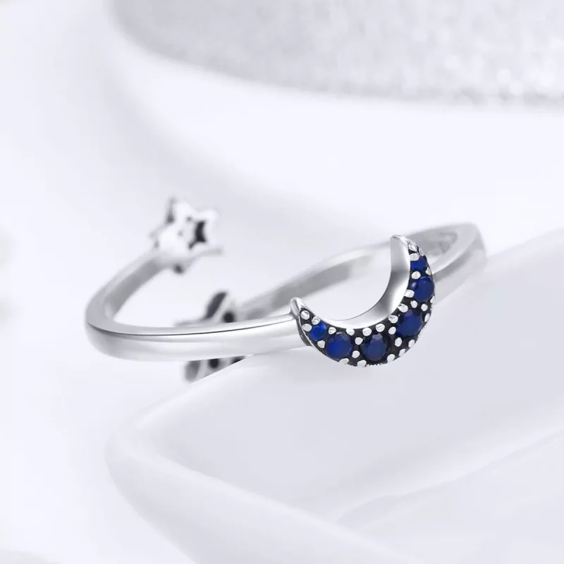 (afbeelding voor) Pandora Style Sterrenhemel Open Ring - SCR437 - Bekijken 4