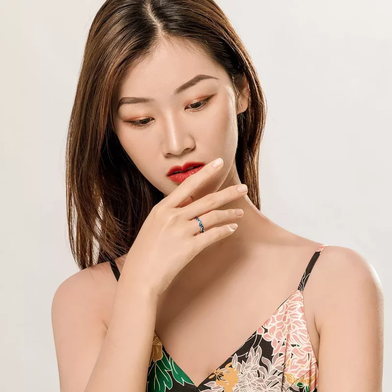 (afbeelding voor) Pandora Style Sterrenhemel van Van Gogh Open Ring - SCR608 - Bekijken 7