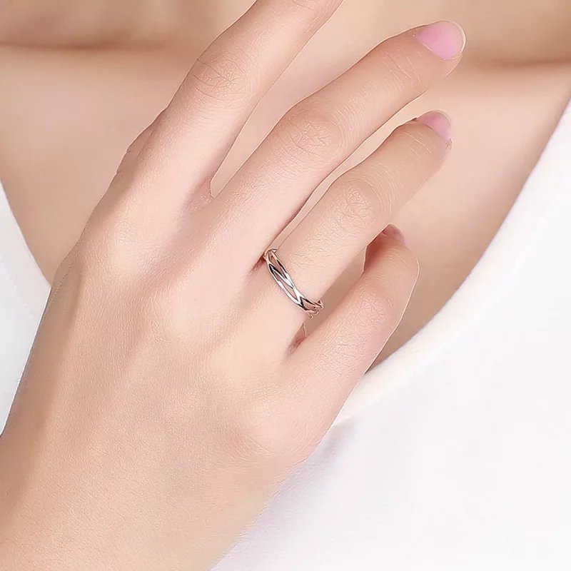 (afbeelding voor) Pandora Style Tijdreizen Open Ring - SCR483 - Bekijken 5