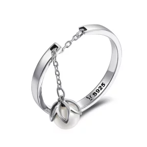 (afbeelding voor) Pandora Style Tranen van bloemen Open Ring - SCR165