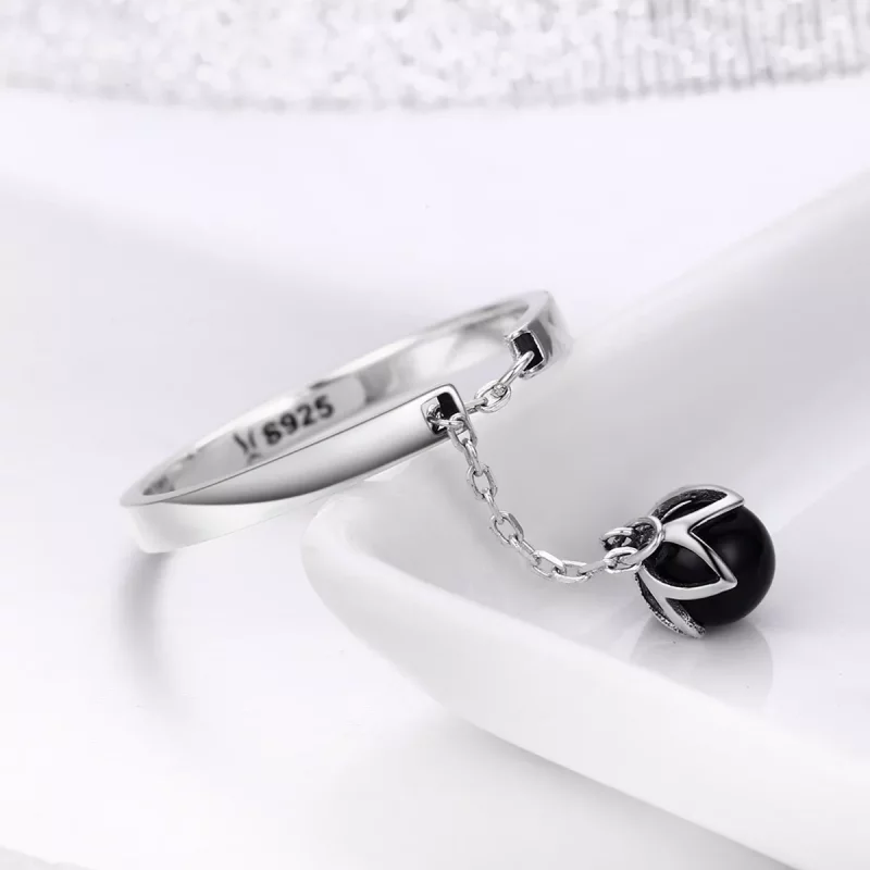 (afbeelding voor) Pandora Style Tranen van bloemen Open Ring - SCR314 - Bekijken 6