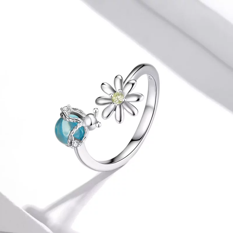 (afbeelding voor) Pandora Style Tuin Open Ring - SCR726 - Bekijken 2