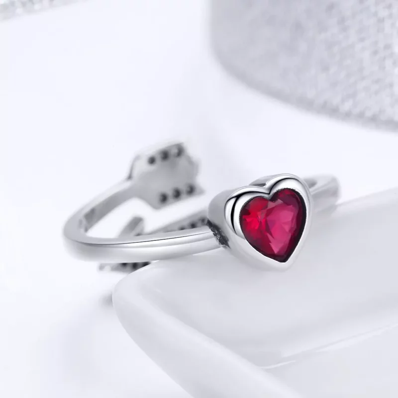 (afbeelding voor) Pandora Style Verliefd worden Open Ring - SCR436 - Bekijken 5