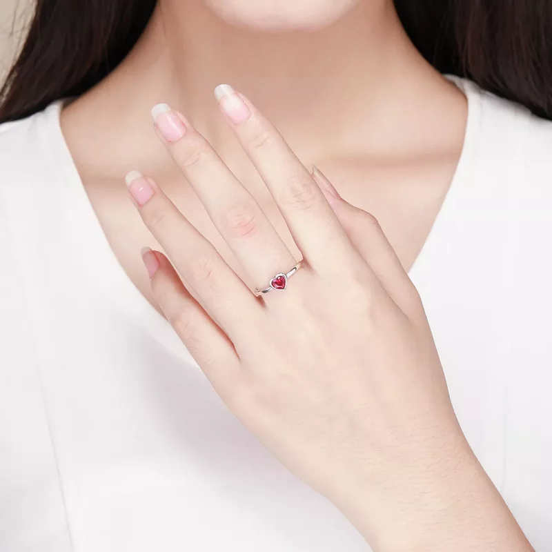 (afbeelding voor) Pandora Style Verliefd worden Open Ring - SCR436 - Bekijken 6