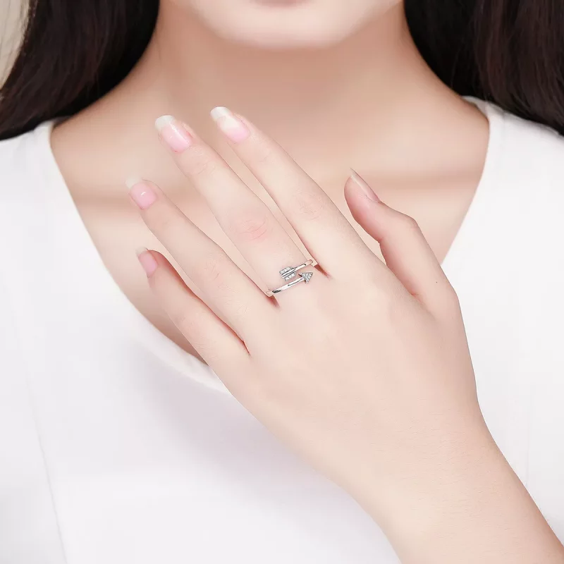 (afbeelding voor) Pandora Style Verliefd worden Open Ring - SCR436 - Bekijken 7